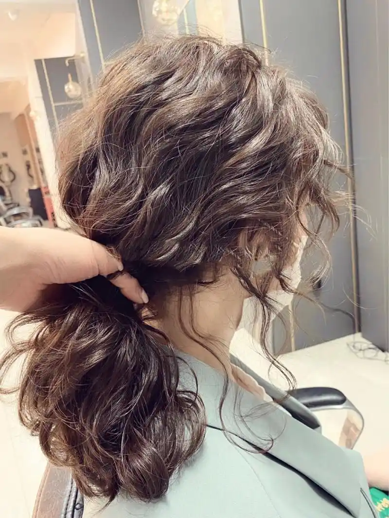 2021法式芭比烫发爆增头发的发量显年轻 懒人必备法式芭比lis风烫发