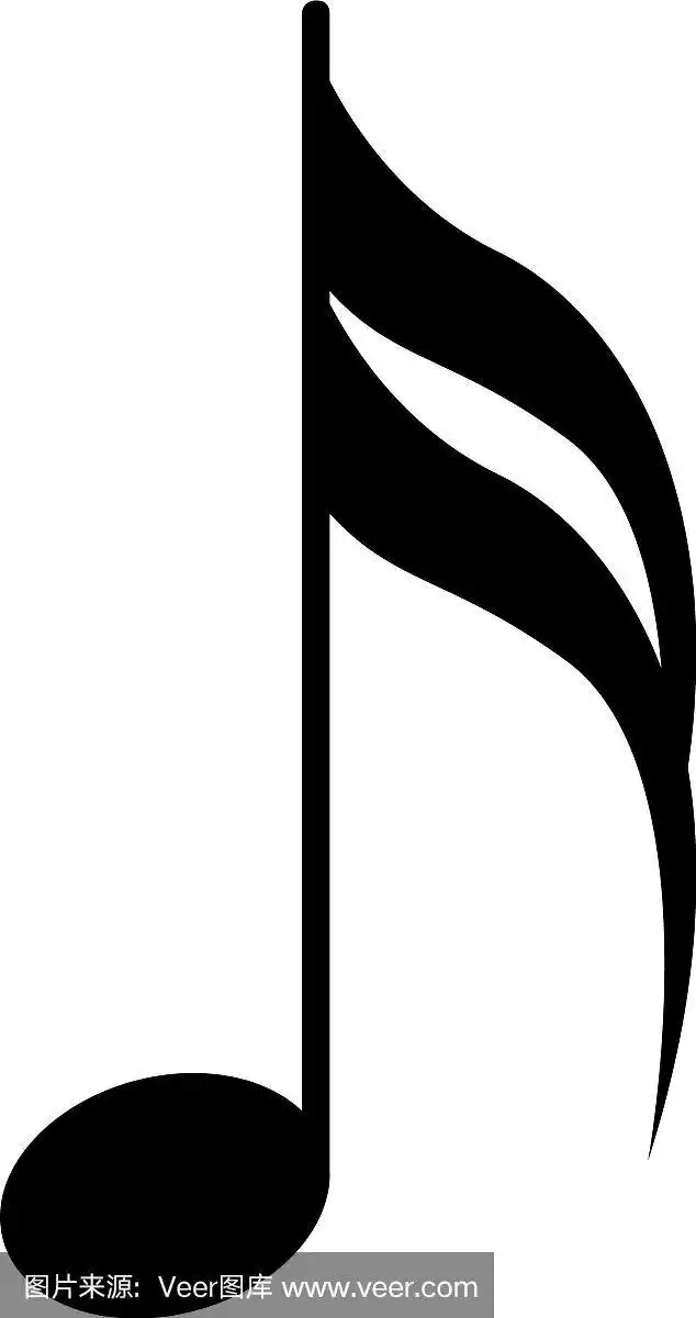 十六音符音乐符号