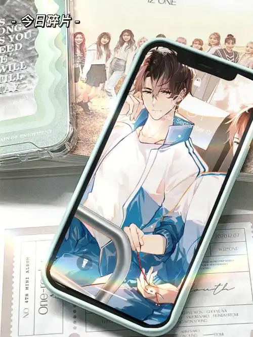 今日壁纸 #卡通壁纸 #壁纸分享 #伪装学渣 #贺朝 #谢俞 #朝俞