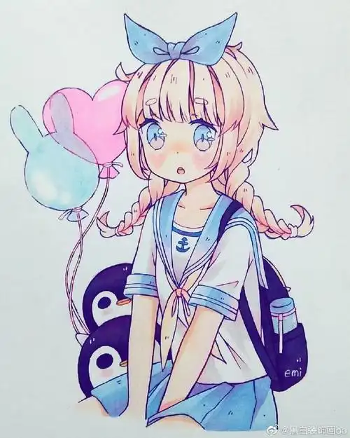 绘画##儿童画素材##儿童画教程##动漫