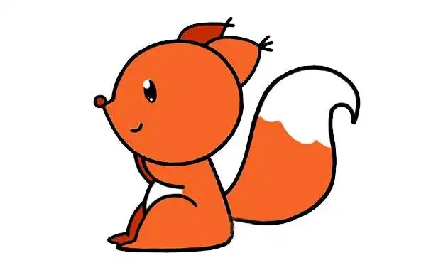 松鼠怎么画简单又可爱 - 简笔画图片