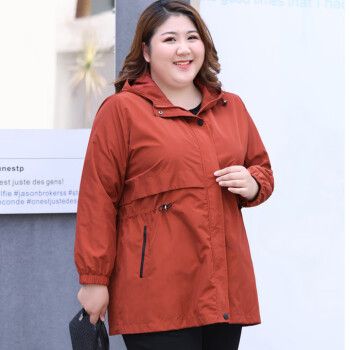 eyzr大码女装200斤胖mm加肥加大中年妈妈高档外套春秋季薄款宽松透气