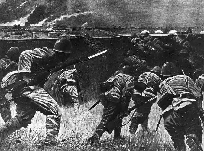 日军向卢沟桥发起进攻