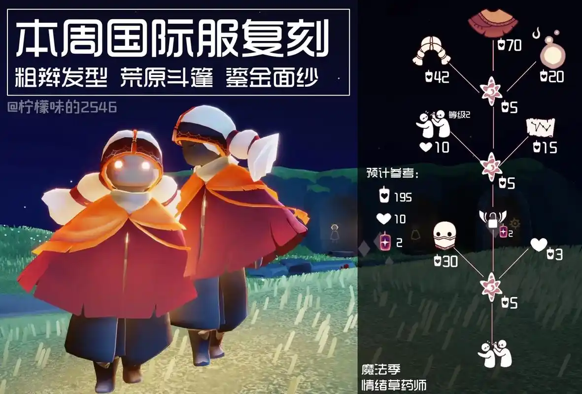 【10.12国际服复刻】魔法季粗辫!