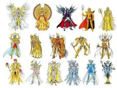 《圣斗士星矢》和希腊神话有什么联系呢?十二主神可以了解一下!