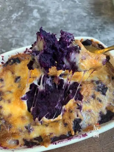 超快手芝士焗紫薯的做法