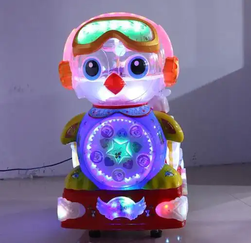 儿童投币摇摇车企鹅儿童摇摆机企鹅总动员儿童投币摇摇车