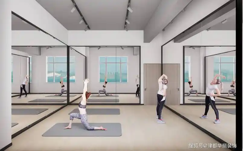 银川装修公司|津都华丽|银川艺格舞蹈室培训中心装修设计方案鉴赏