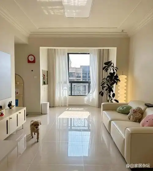 ①,在看过瓷砖通铺的效果图以后,就深深的被吸引住了.