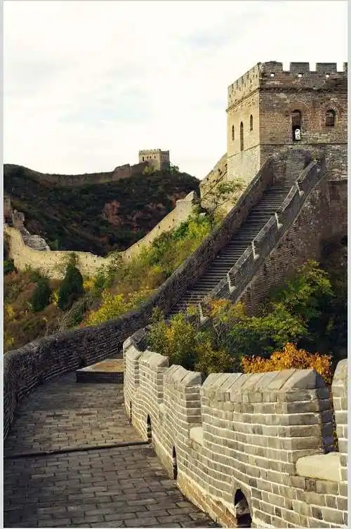 孤城绝塞长城名胜古迹摄影素材图片