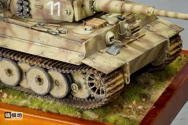 威龙6624小景 虎式 - 坦克及装甲车辆展示区 - 模型网发图区