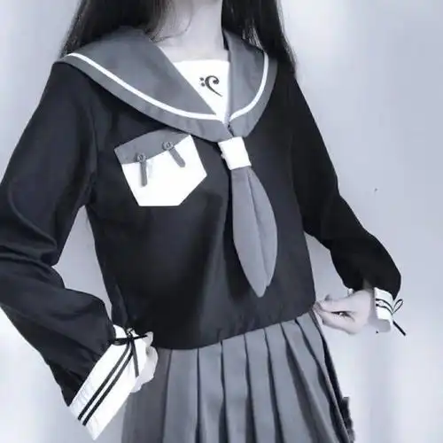 jk女生头像_低头