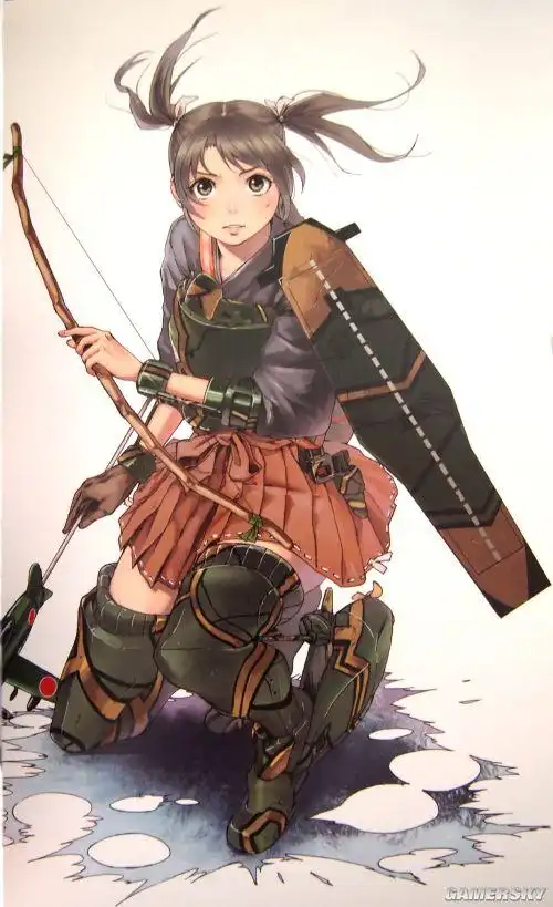 舰队collection舰娘大图鉴第一弹双马尾航母妹子瑞鹤介绍