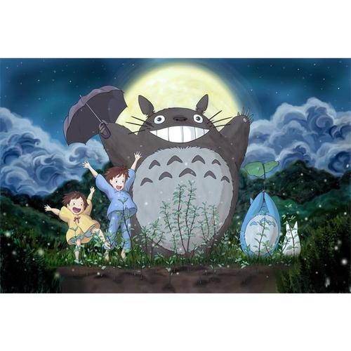 宫崎骏龙猫木质5000片成人拼图1000片日本动漫益智玩具礼物