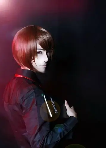 死亡笔记 夜神月cosplay 我是新世界的神!