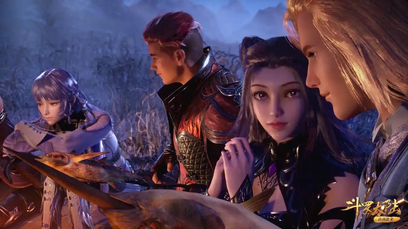 斗罗159:七怪高清情侣照曝光,四对恋人大秀恩爱,场面好温馨