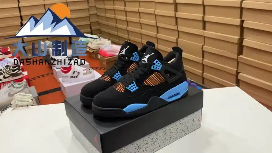 乔丹air jordan 4 retro og"fire red"迈克尔·乔丹aj4代