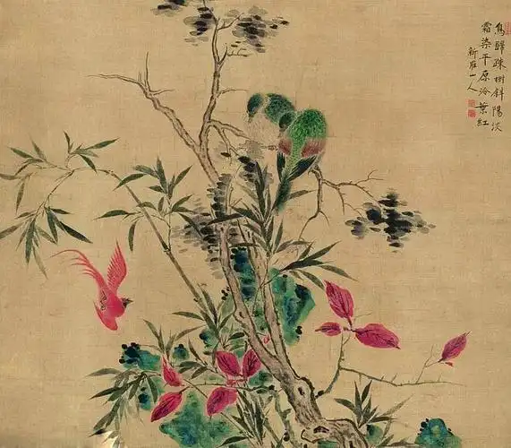 古代经典花鸟名画欣赏