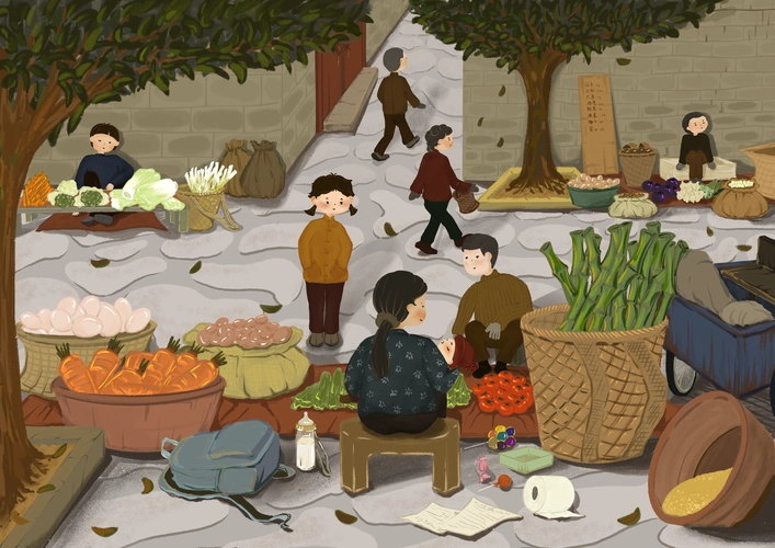 原创插画作品「市井人间」叁