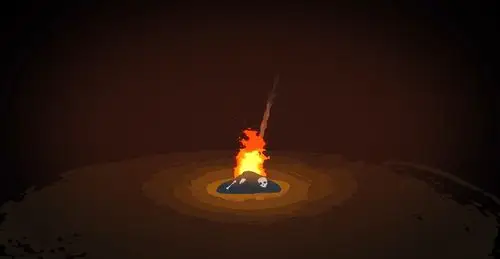 壁纸截图《黑魂篝火小动画动态壁纸》是游戏《黑暗之魂》的同人小动画