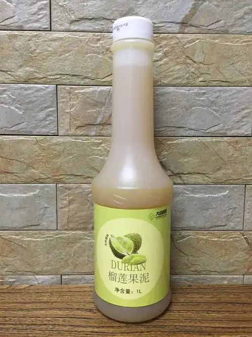 榴莲果泥 榴莲果汁果酱饮料高倍浓缩冲饮果汁 榴莲泥冲饮包邮