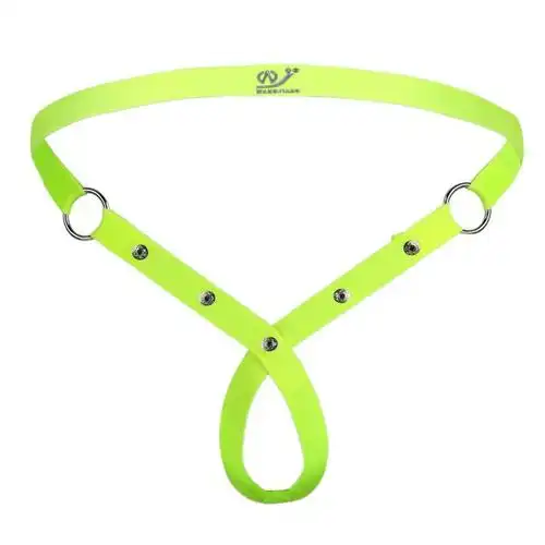 内裤男囊托情趣丁字裤一根线系带漏屁臀pp开档提睾gay枪弹分离