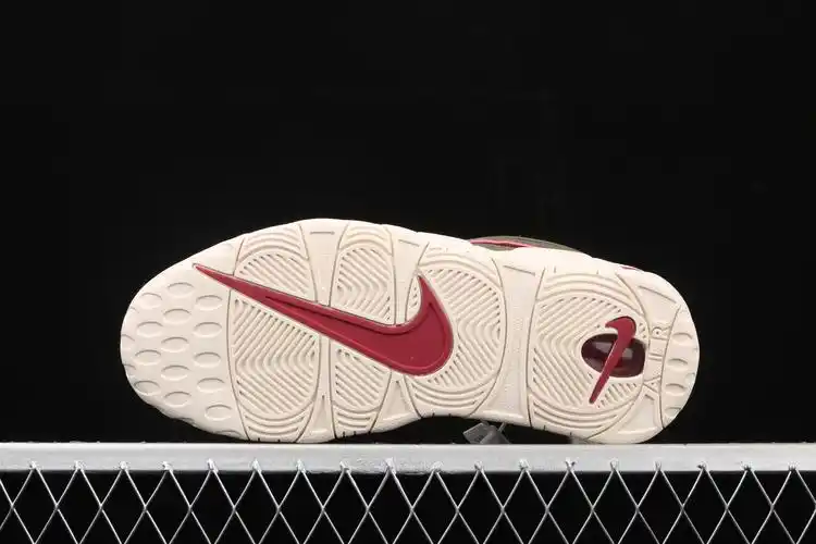 nike air more uptempo gs barely green0皮蓬初代系列经典高街百搭