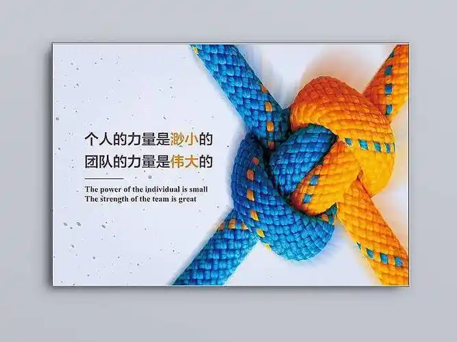 有凝聚力的团队,团结互助