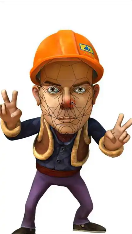 当光头强脸是黄金比例,熊大看完觉得很帅