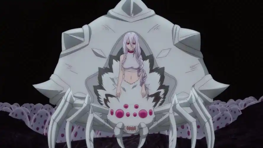 动漫:蜘蛛子进化成了白发美少女,而且还与魔王结盟了