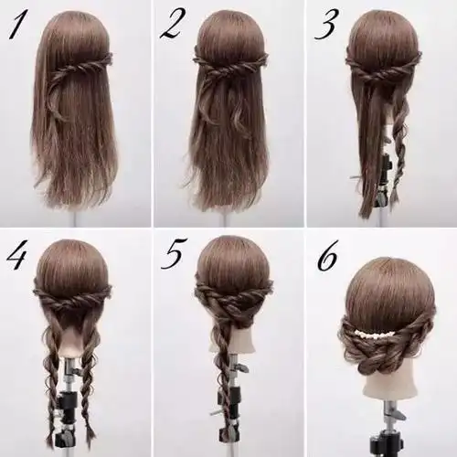 二十款非常美的扎发,适合每种脸型的女孩!