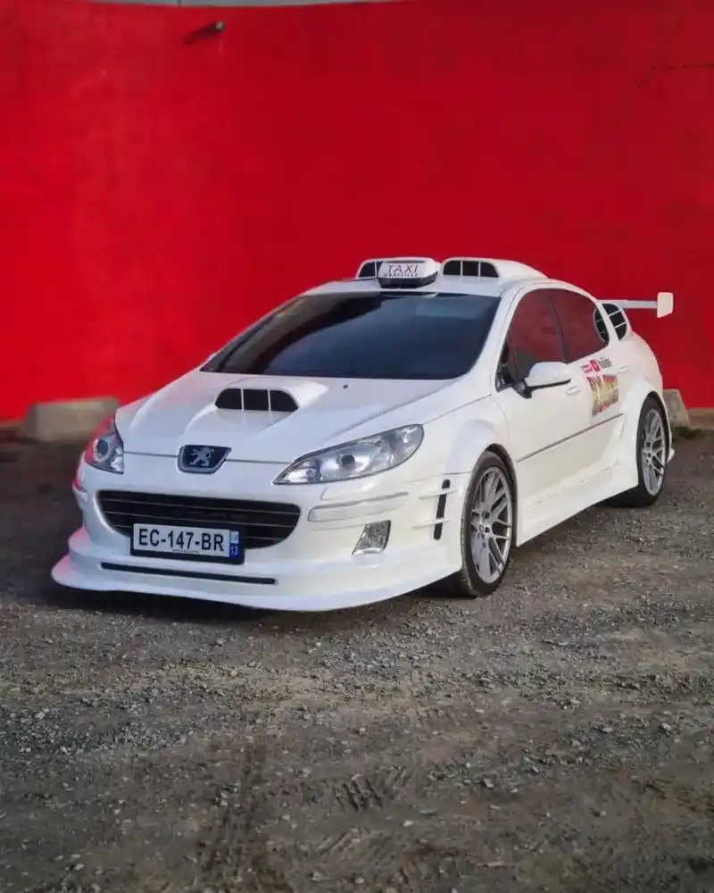 史上最强出租车 标致407 taxi #v6 #一代经典 # - 抖音