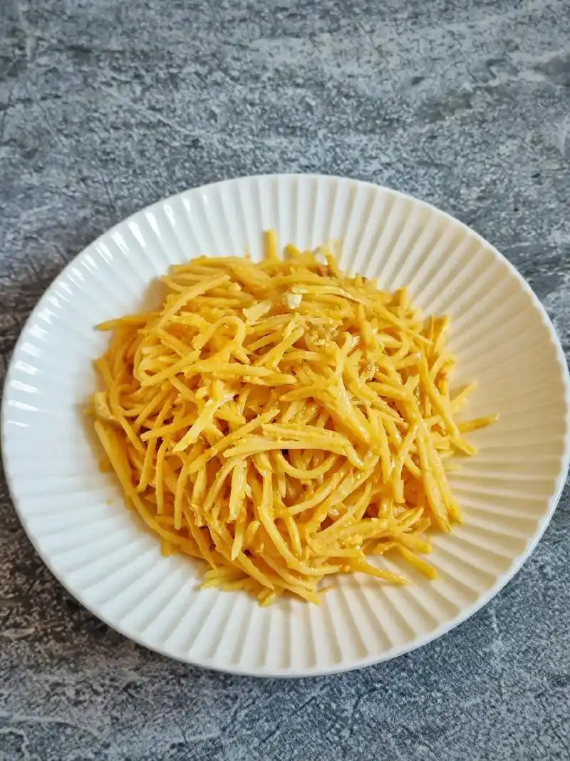 咸蛋黄土豆丝