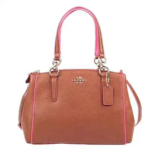 coach 蔻驰 女款棕色手提单肩斜挎女包杀手包 f37764 imdxf