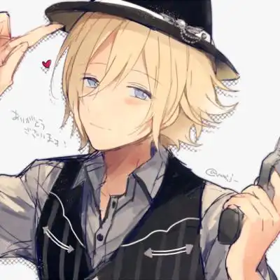 天祥院英智 温柔 治愈 牛仔 少年 男子 帅气 可爱 q版 pid: 57848158