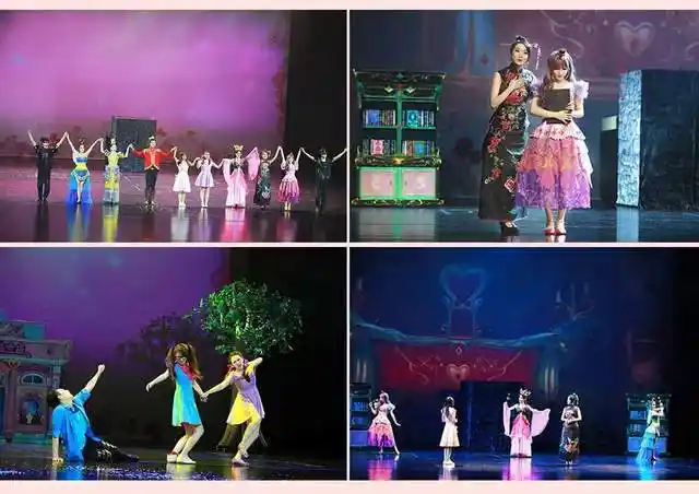 叶罗丽真人舞台剧东北站零距离感受叶罗丽魔法的世界