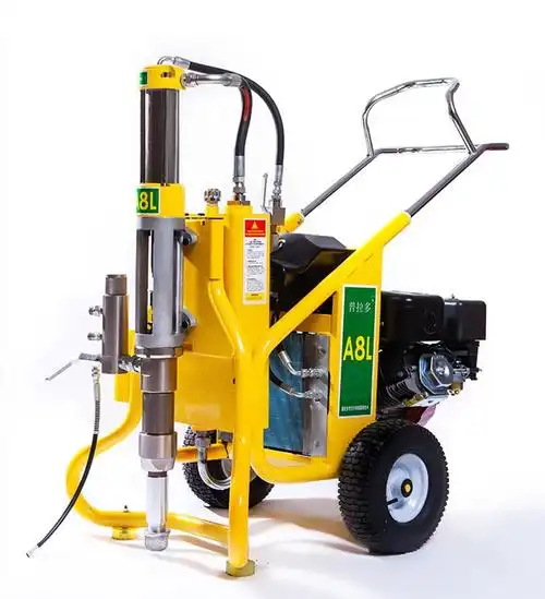 普田普拉多a8l大型工装腻子粉膏喷涂机多功能高压无气电动汽油柴油