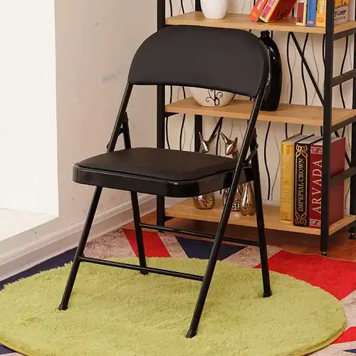 设计师写字休闲酒店椅子家用靠背便携折叠成人折叠椅