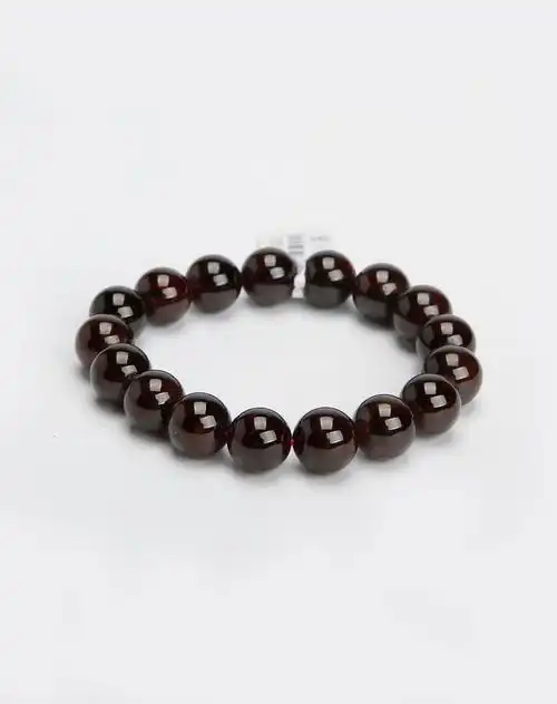 聚木缘黑色石榴石手链