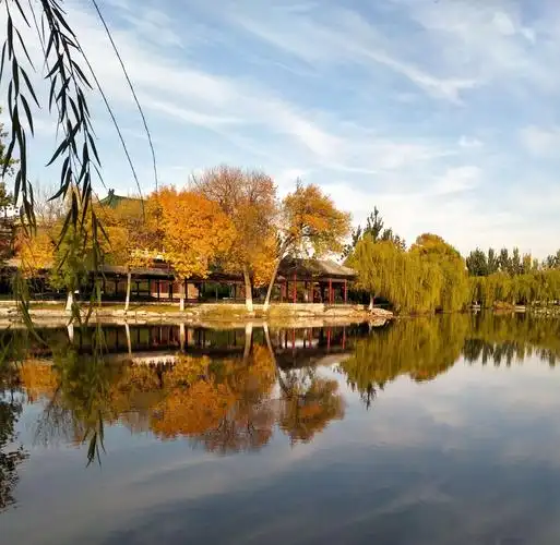 美丽的景色,摄于天津北宁公园