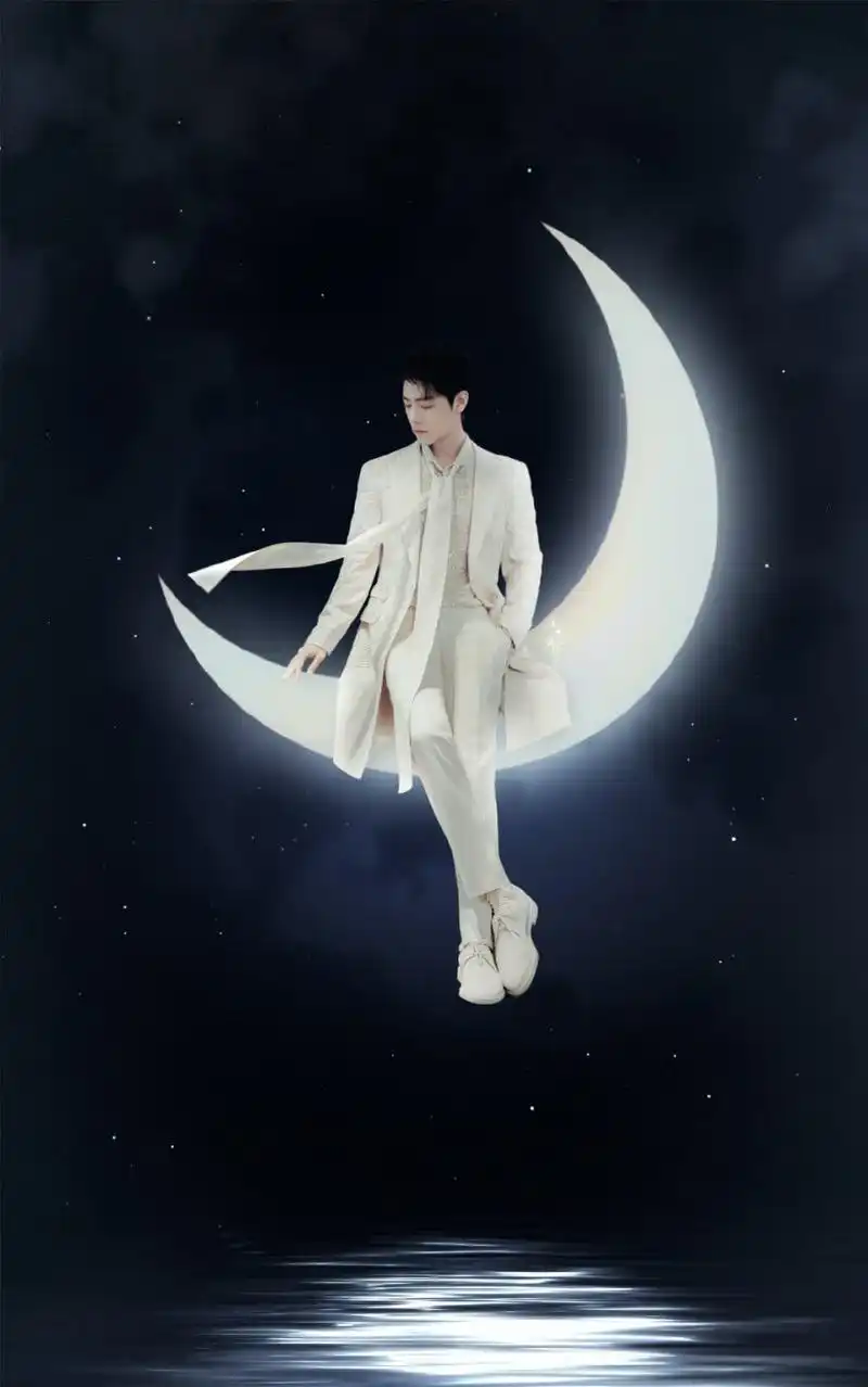肖战# 清冷月光里的精灵王子,美好得像一个梦,不忍触碰!