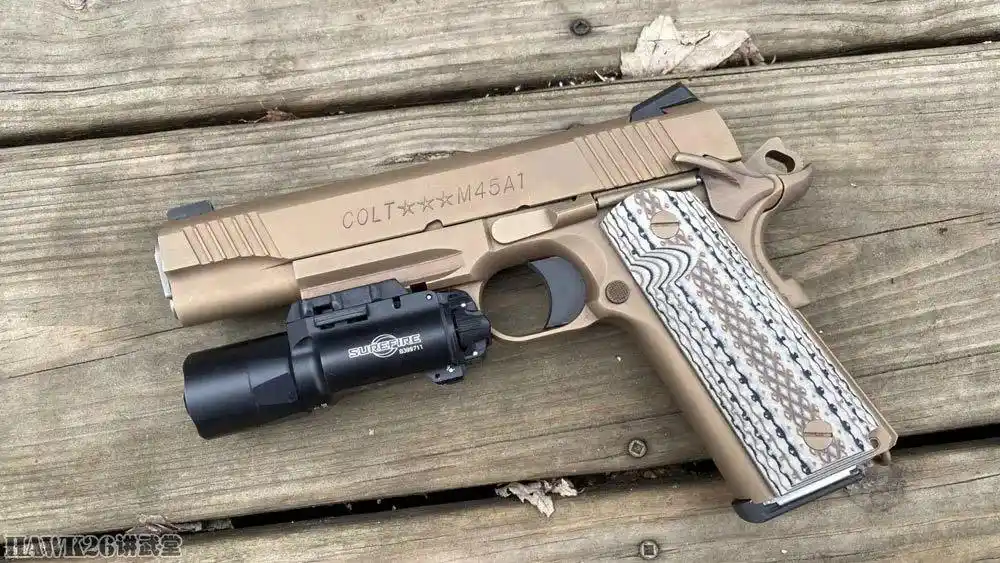 评测:柯尔特m45a1海军陆战队手枪 15000枚弹药之后变成什么样?