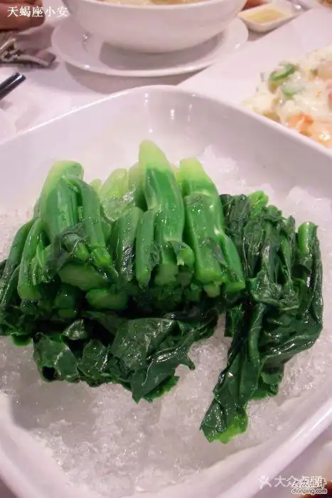 新旺茶餐厅(汉口路店)-冰镇芥兰-菜-冰镇芥兰图片-上海美食-大众点评