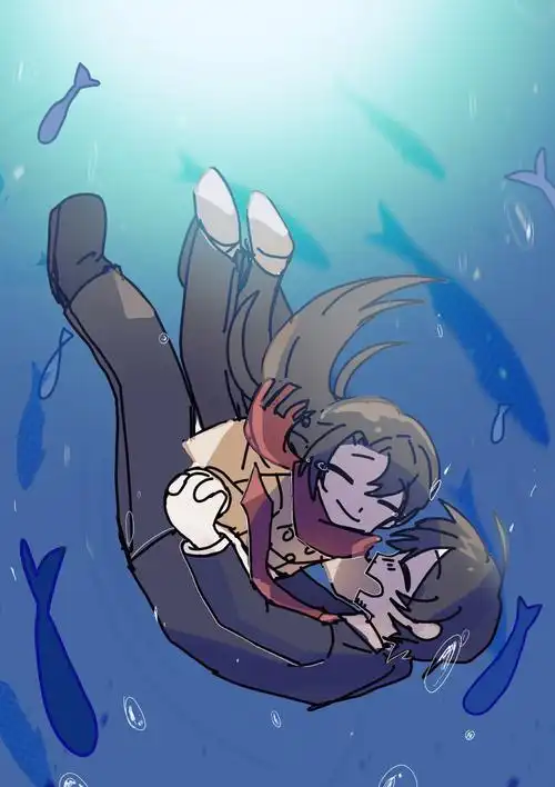 三体  #我的三体  #罗辑  #庄颜  其实我也不知道画的什么意思_(:з