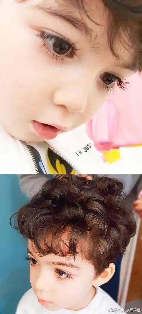 正太长睫毛逆天!