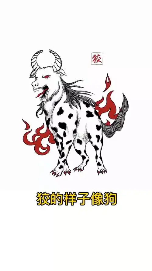 山海经西山经狡