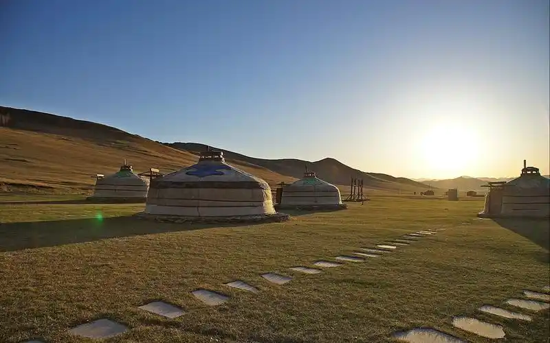 蒙古国首都乌兰巴托风景win7高清电脑桌面壁纸