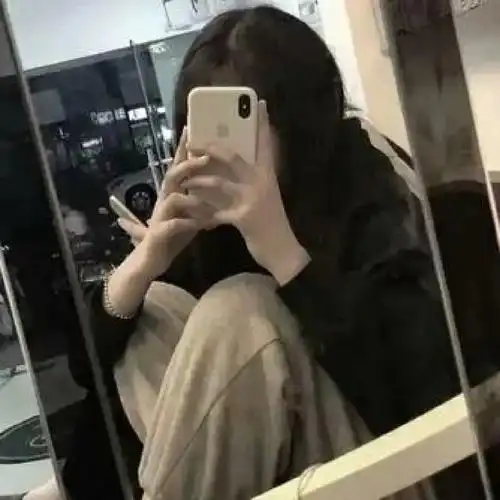 女生对镜头像#女生头像
