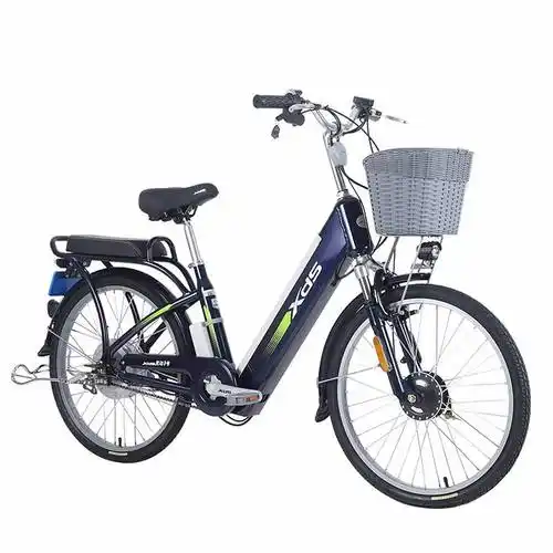 喜德盛电动车48v锂电池电瓶车男女式电动自行车24寸灵动传说7/9号