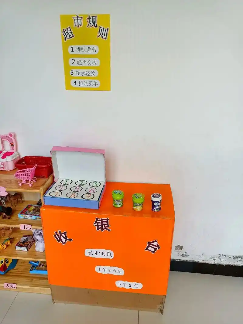 幼儿园区角环创 ##环创素材 #开心超市#快乐舞台#希望小 - 抖音